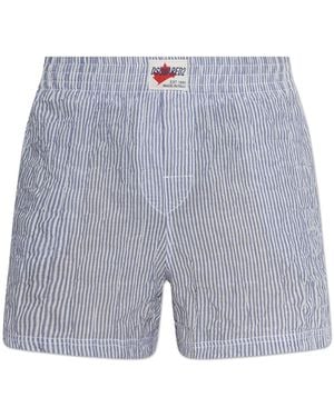 DSquared² Striped Boxers - Blue