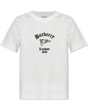 Burberry Frankie' T-Shirt - White