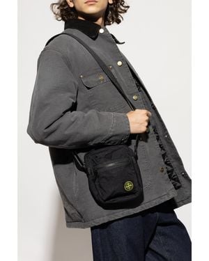 Stone Island Shoulder Bag - Gray