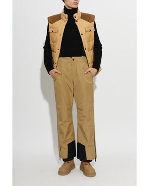 Moncler High Performance Ski Pants - Natural