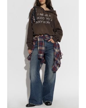 R13 Oversized Hoodie - Black