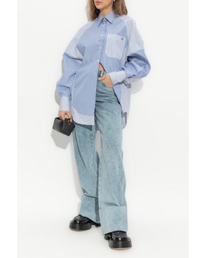 Stella McCartney Shirt With Pocket - Blue