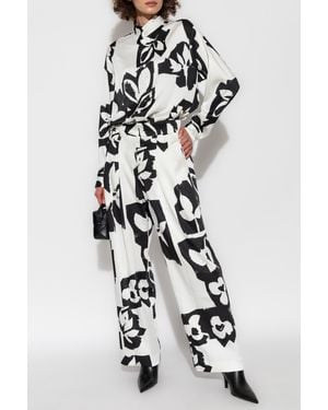 Issey Miyake Printed Shirt - White