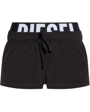 DIESEL 'Miranda-D-Pop' Shorts - Black