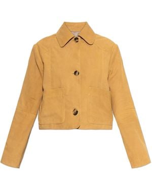Paul Smith Suede Jacket - Natural