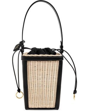 Alaïa Rattan Bag - Black