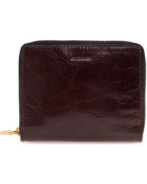AllSaints Leather Wallet 'Lena' - Purple