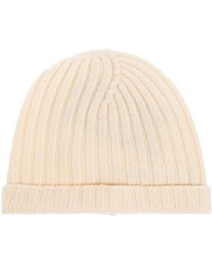Jil Sander Wool Beanie - Natural