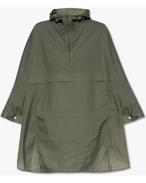 HUNTER Rain Poncho - Green