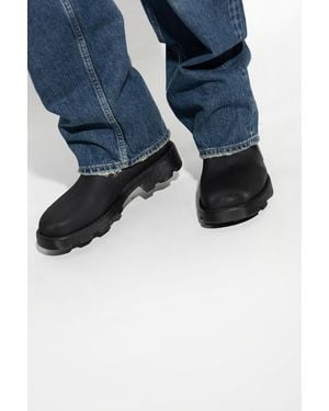 Burberry Short 'Marsh' Wellington Boots - Black