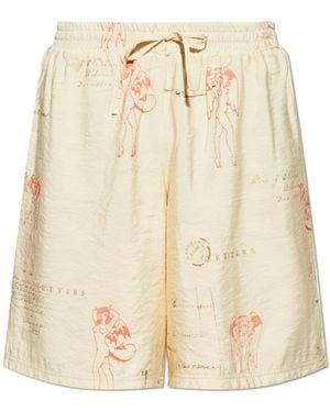 MISBHV Printed Shorts - Natural