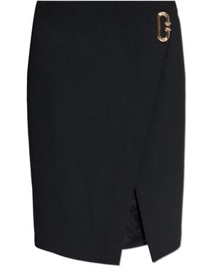 CASABLANCA Skirt With Slit - Black