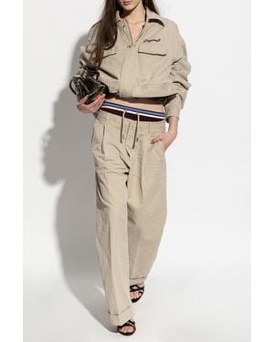 DSquared² Loose-Fit Pants - Natural