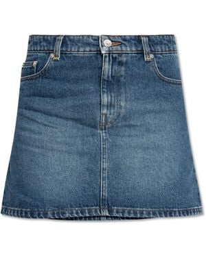 A.P.C. Denim Skirt - Blue