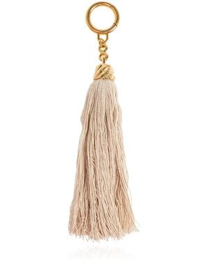 Balmain Bag Keychain - Brown