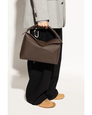 Loewe Handbag "puzzle Edge New Large", - Brown