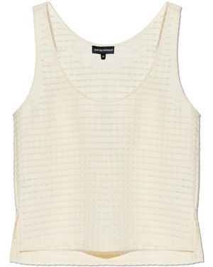 Emporio Armani Transparent Top - Natural