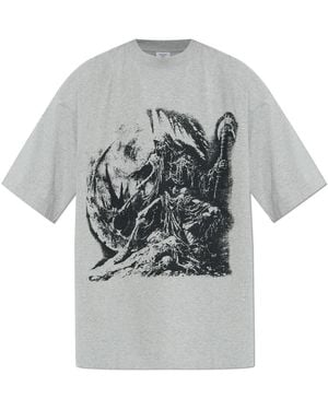 Vetements T-Shirt With Print - Grey