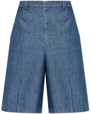 Jil Sander Denim Shorts - Blue