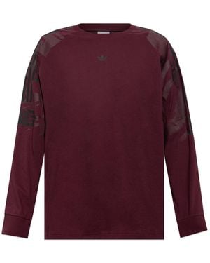 adidas Originals Long Sleeve T-Shirt - Purple