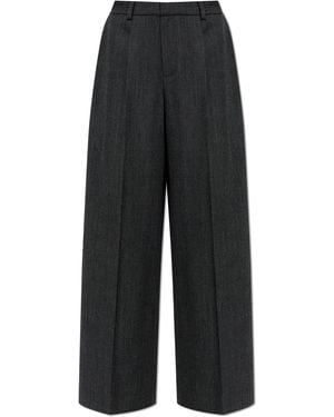 Alexander Wang Creased Trousers - Black