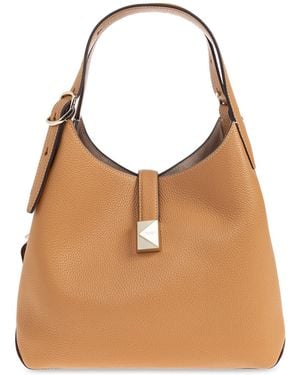 Kate Spade "Deco" Leather Bag - Brown