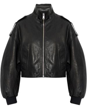 AllSaints 'Lowden' Leather Jacket - Black