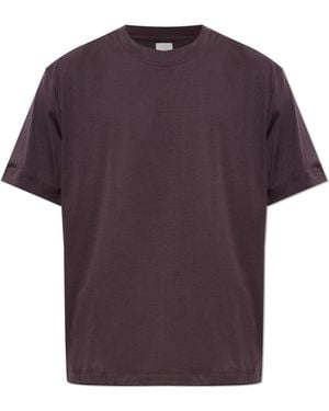 Eleventy Crew Neck T-Shirt - Purple