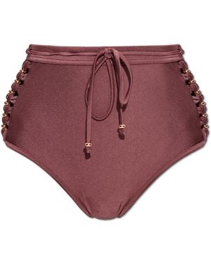 Zimmermann Bottom Of Swimsuit - Purple