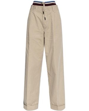DSquared² Loose-Fit Trousers - Natural