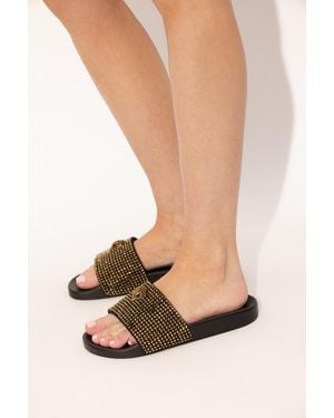 Kurt Geiger Meena' Slides - Metallic