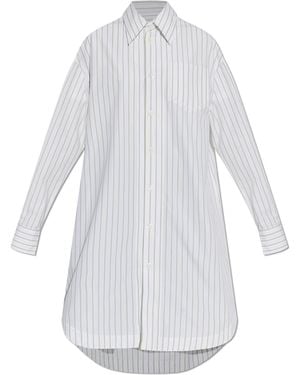 Ami Paris Shirt Dress - White