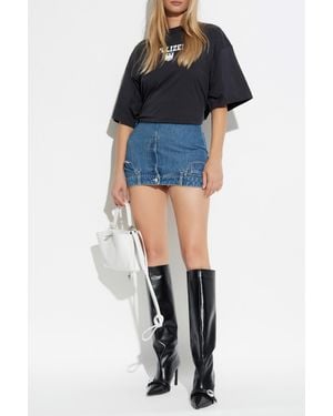 Vetements Denim Skirt - Blue