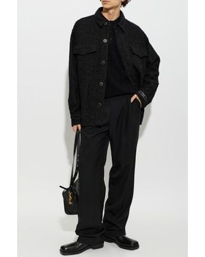 Balmain Tweed Jacket - Black