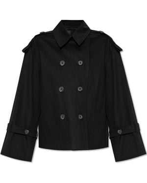 By Malene Birger Short Coat Alisandra, - Black