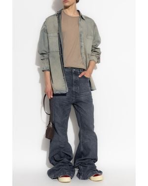Rick Owens Denim Shirt - Blue