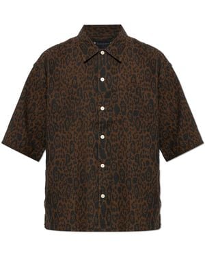 AllSaints 'Leopardo' Shirt - Brown