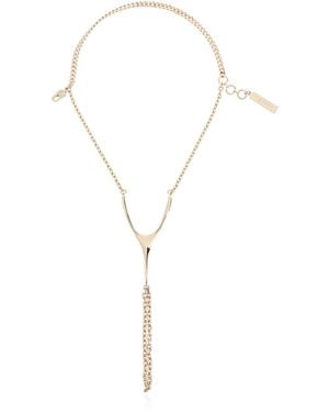 McQueen Bracelet With A Pendant - Metallic