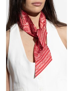 Tory Burch Silk Scarf - Red