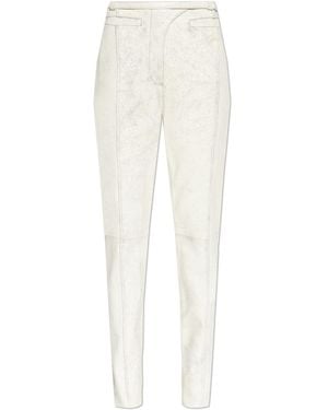 DIESEL 'L-Croc' Trousers - White