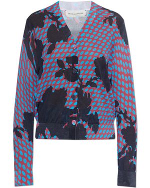Dries Van Noten Cardigan 'Totta' - Blue