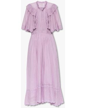 Isabel Marant 'leola' Dress - Purple