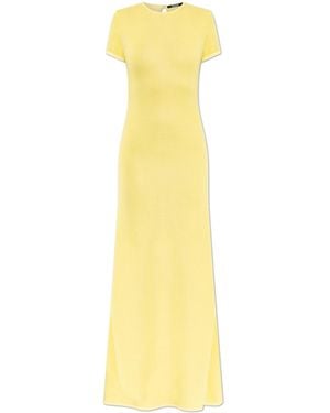 Jacquemus Short-Sleeve Dress - Yellow