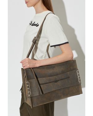 JW Anderson 'Messenger Loafer' Bag - Gray