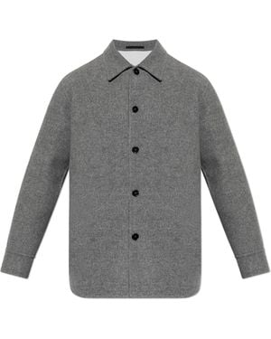 Jil Sander Wool Shirt - Grey