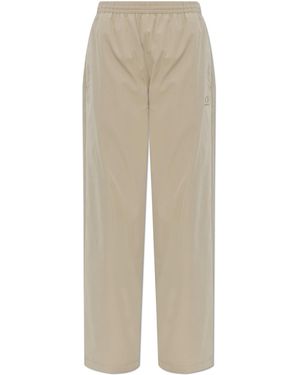 Balenciaga Wide-Leg Trousers - Natural