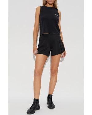 Y-3 Top From The "Tennis Us" Collection - Black