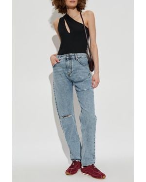 Amiri Top With A Cut-Out - Blue