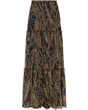 Etro Silk Skirt - Multicolour
