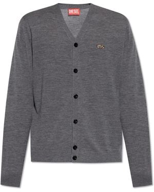 DIESEL Cardigan 'K-Volto' - Grey